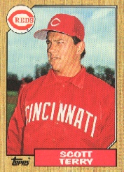 1987 Topps Baseball Cards      453     Scott Terry RC